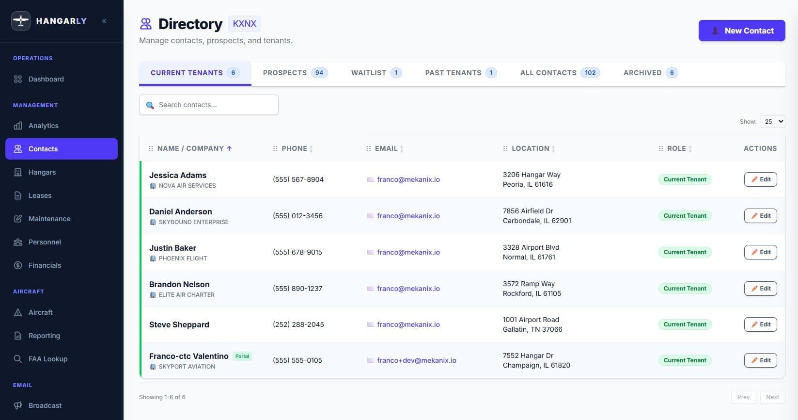 Contact Management System