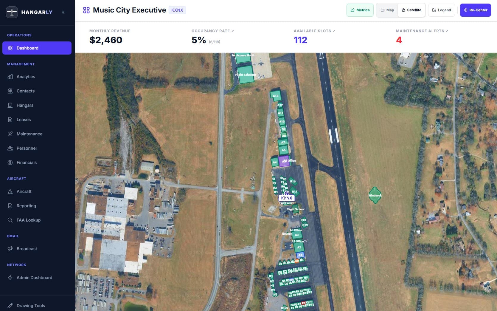 Interactive Airport Map